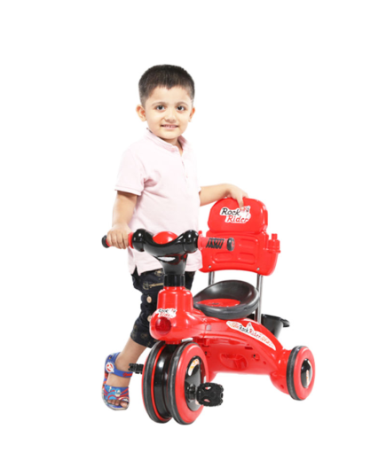 Rock Rider - Tricycle(Red & Black) - Image 2